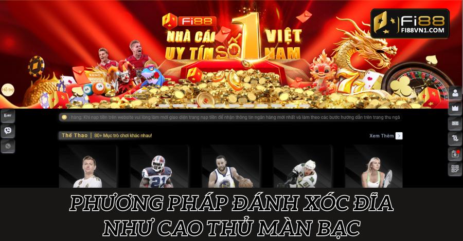 03 Phương pháp đánh xóc đĩa như cao thủ màn bạc